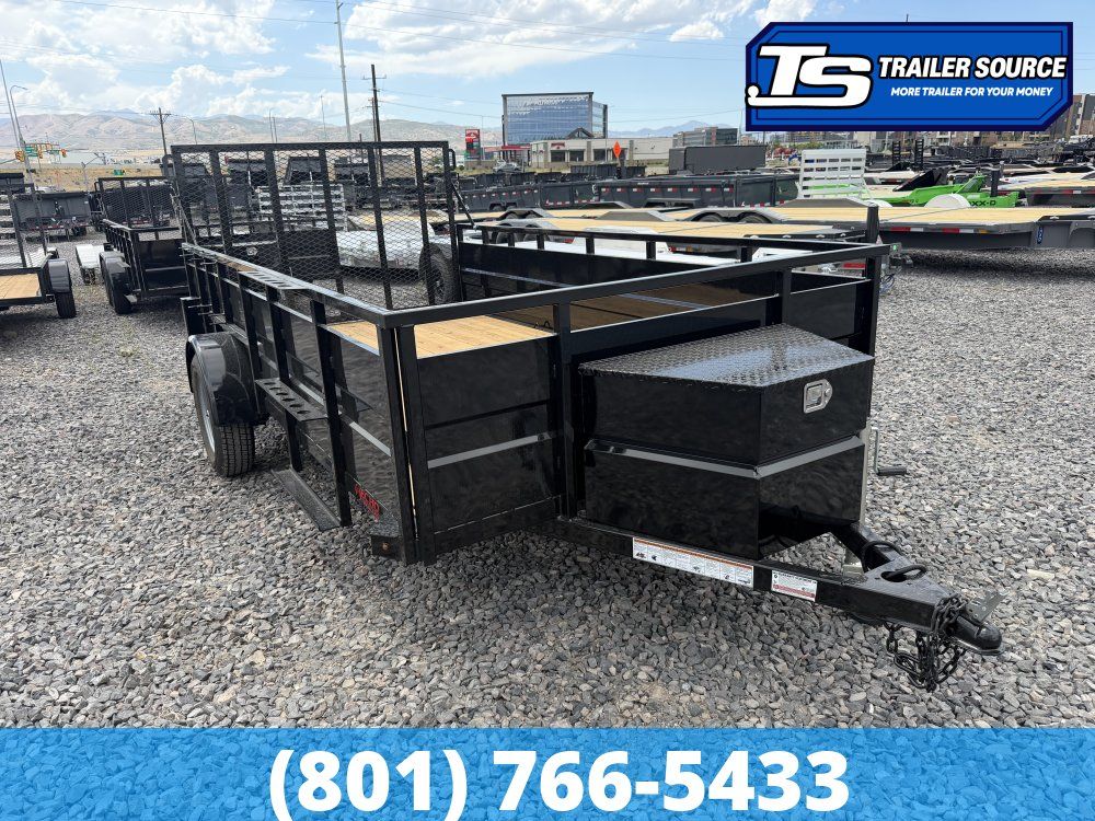 6x12 Echo ELS-12-15 Landscape Utility Trailer - 3.5K GVWR -