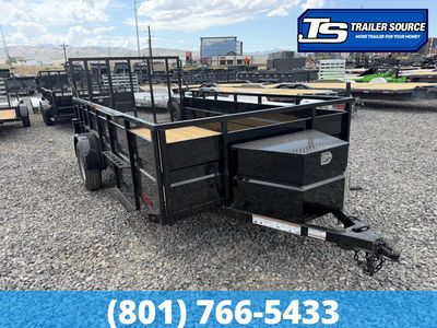6x12 Echo ELS-12-15 Landscape Utility Trailer - 3.5K GVWR -