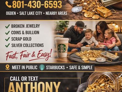 We Buy Gold & Silver – Highest Offers Around!