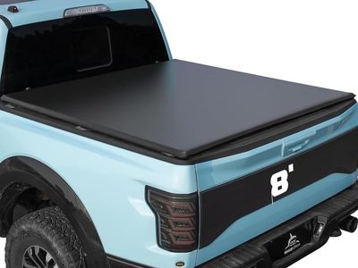 Truck Bed Tonneau Cover Compatible with Chevy Silverado & GMC Sierra