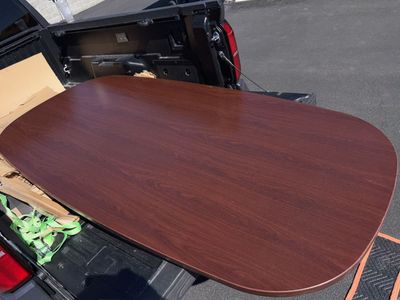 Genuine Herman Miller Eames Conference Table. 7’ wide. Made in USA MCM Mid Century Modern, rectangular racetrack top