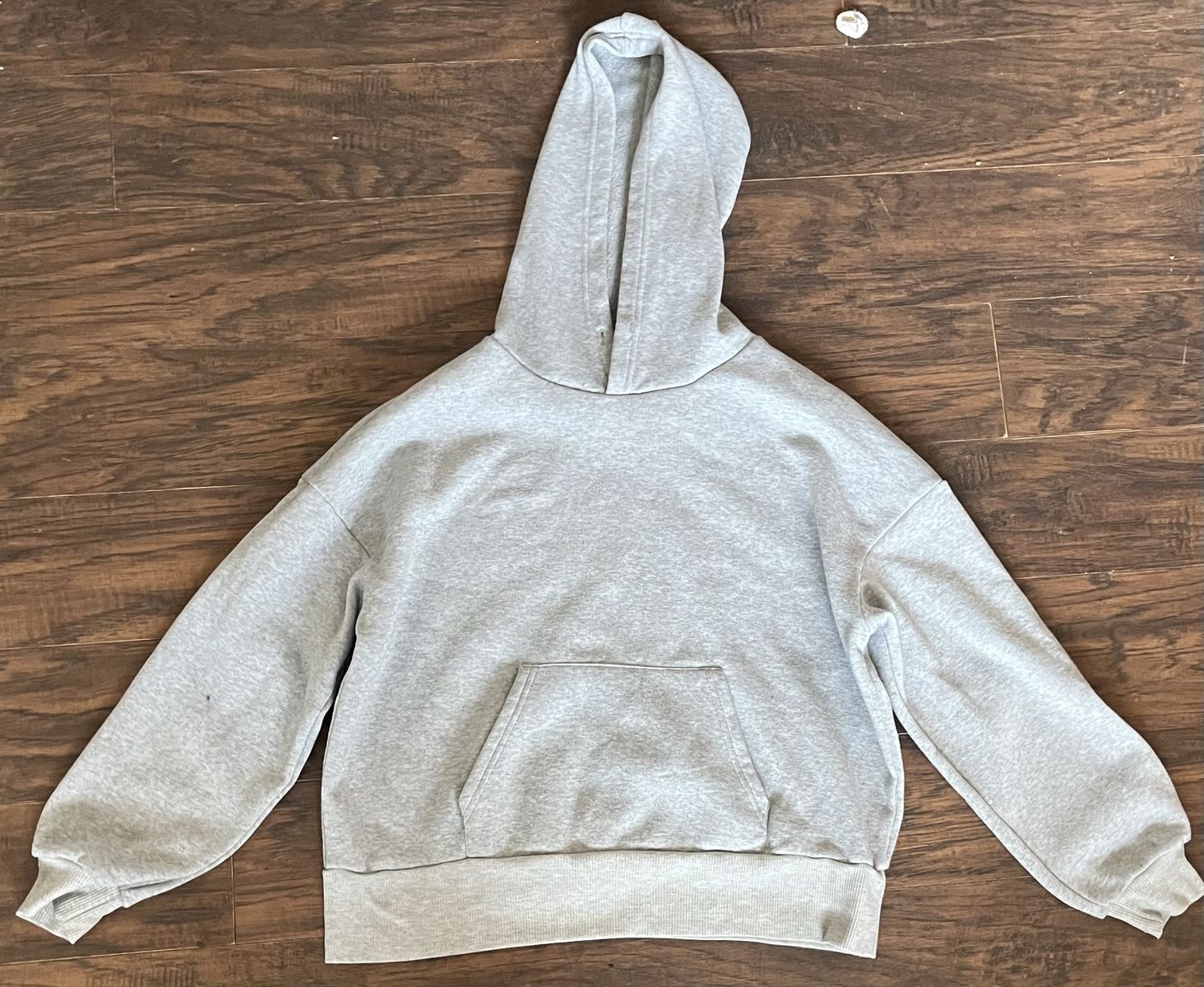 Light grey women’s hoodie