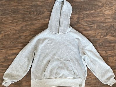 Light grey women’s hoodie