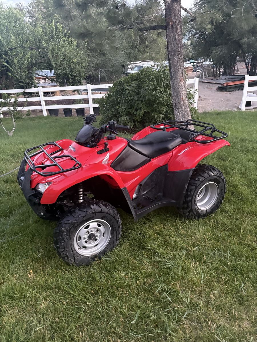 2010 Honda rancher ES (fuel injected)