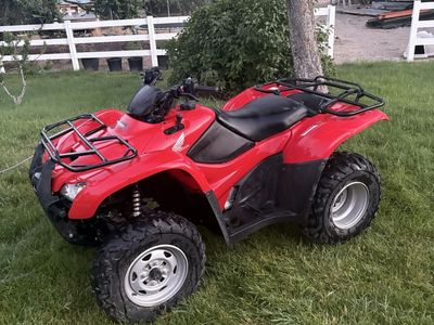 2010 Honda rancher ES (fuel injected)
