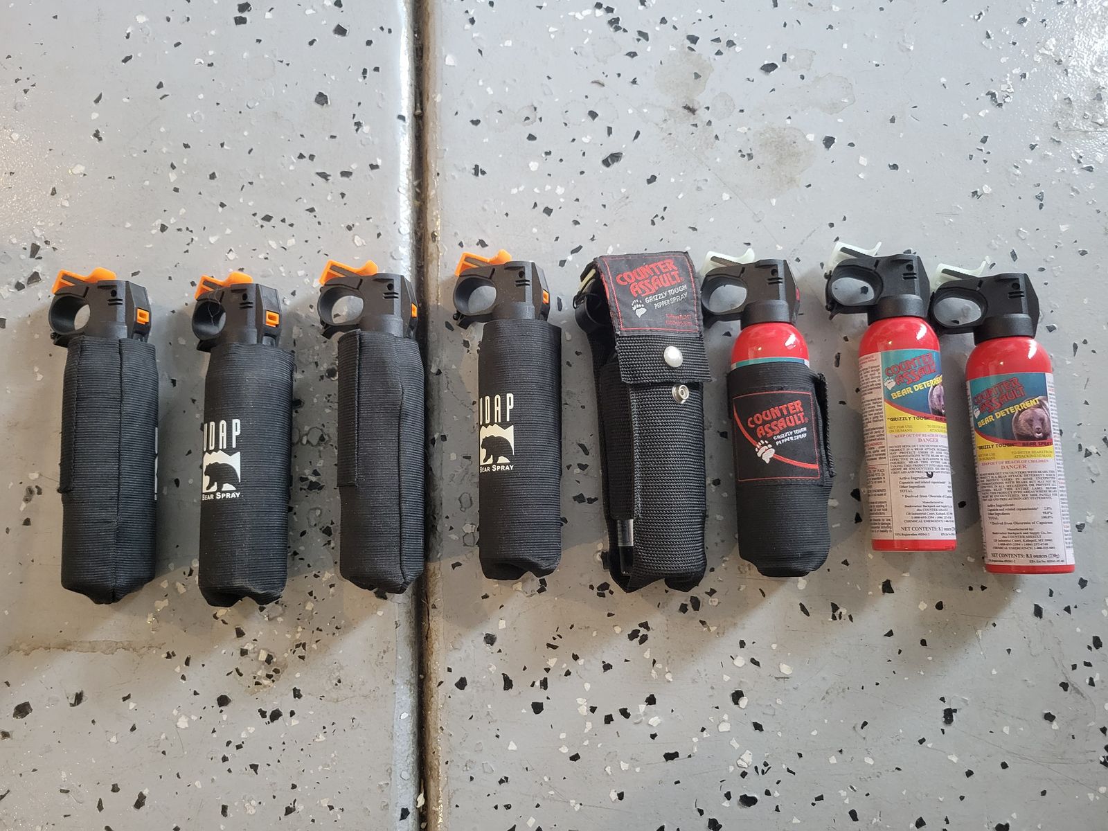 UDAP and Counter Assault BEAR SPRAY