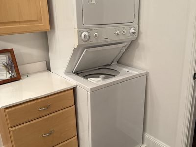 Kenmore Stacked Laundry Center Washer and Dryer Combo - White