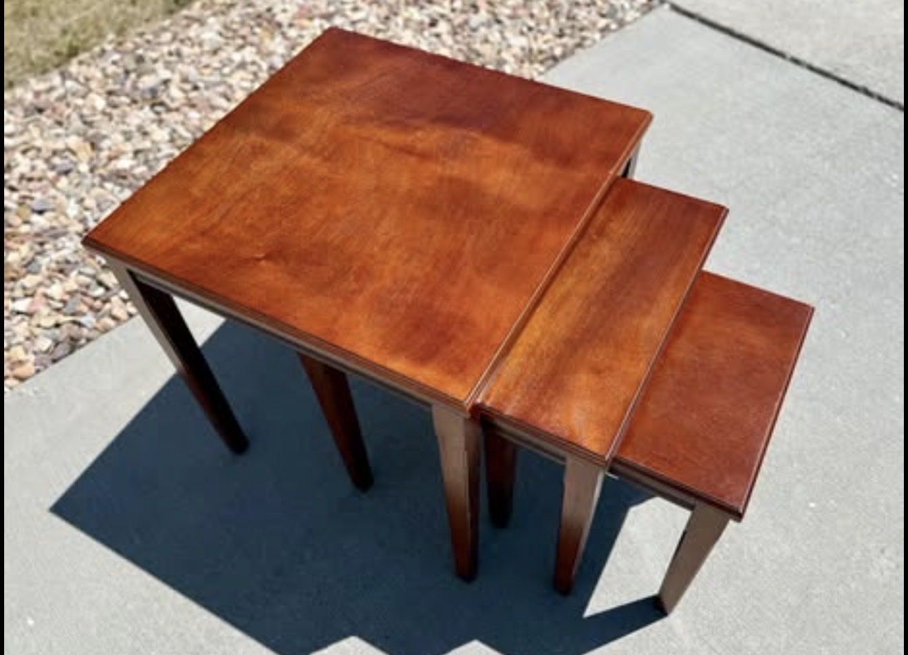 Wooden Nesting Tables