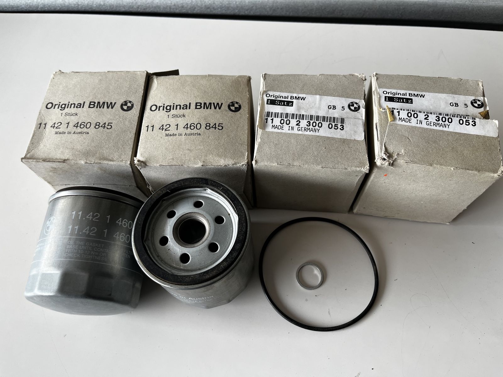 OEM BMW oil Filter 4 BMW Oem Oil Filter 11421460845 11002300053 Bike Motorcycle Parts Accessories