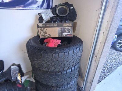 2024 bronco wheels and tires and caps