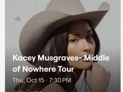 Kacey Musgraves Tickets - Oct 15th
