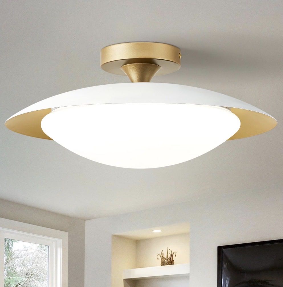 New-Mid Century Ceiling Light