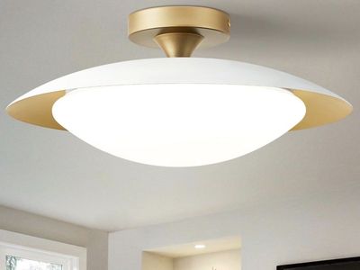 New-Mid Century Ceiling Light