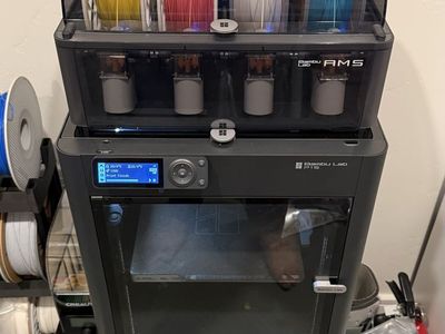 Bambu Lab P1S 3D Printer with AMS Multi-Color System