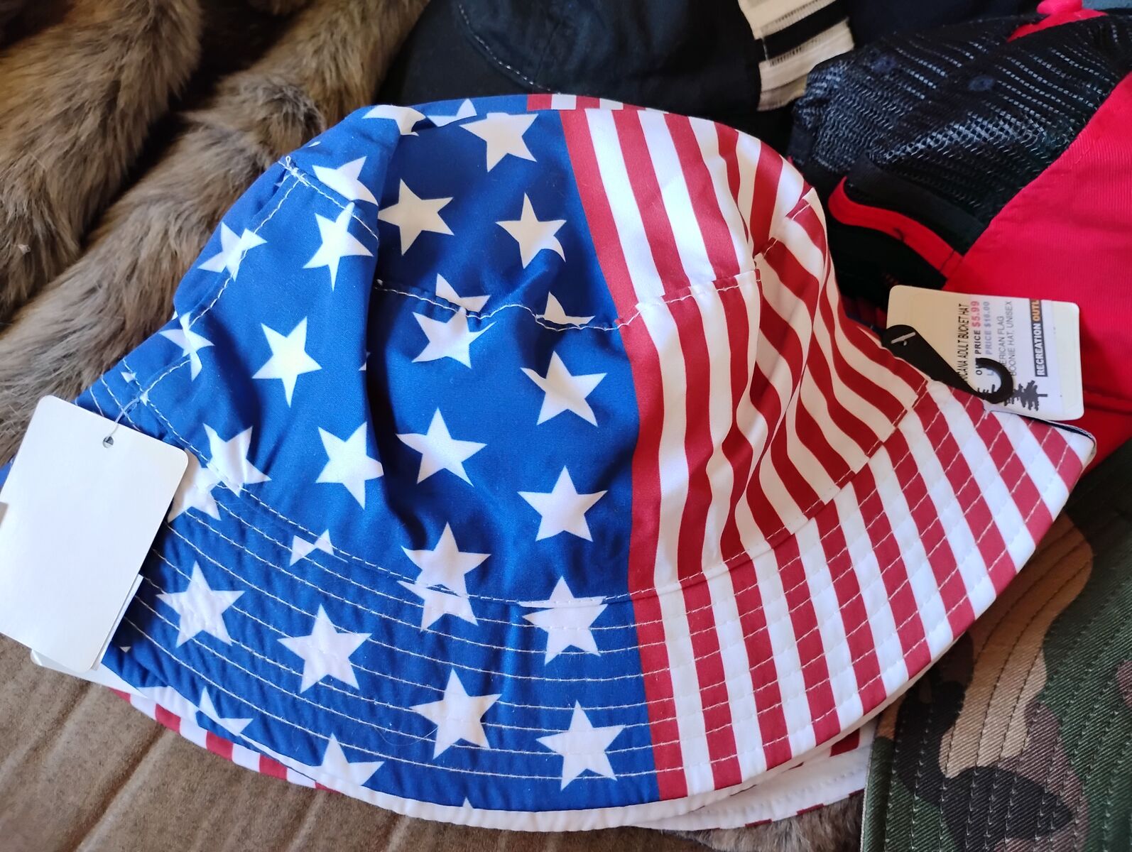 Outdoor Recreation hats, pants, coat etc.