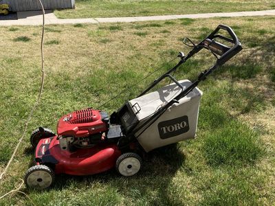 Toro self-propelled lawnmower