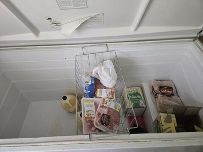 Large Chest Freezer - White, Spacious Storage