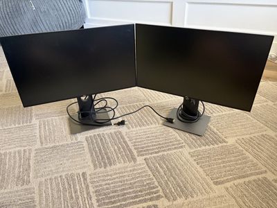 Dell U2421HE 24-Inch IPS Monitor (Pair / Set of 2)
