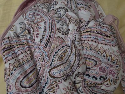 Vera Bradley Paisley Quilted Sling Backpack Crossbody Bag