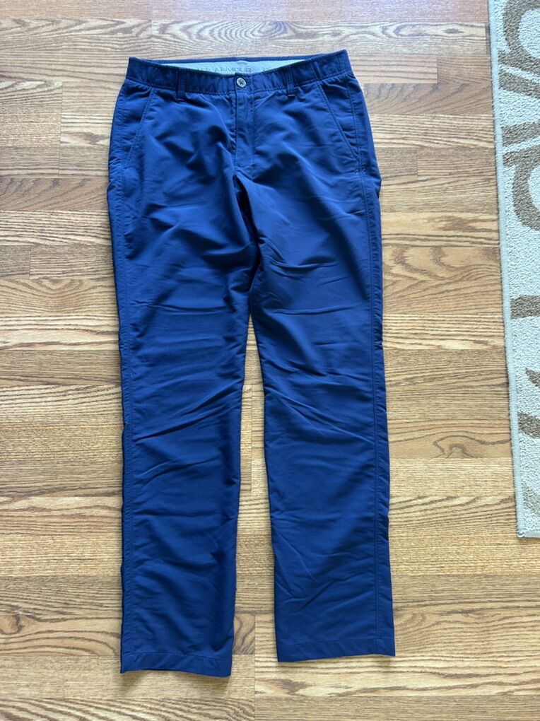 Under Armour 34 W 34 L Navy Performance Golf Pants