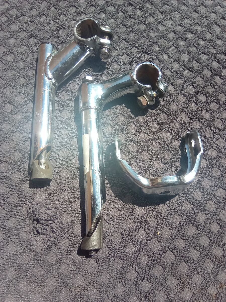 Used lowrider bike goosenecks and fork collar