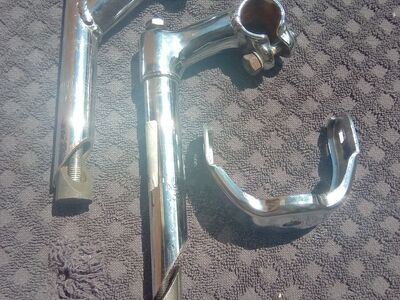 Used lowrider bike goosenecks and fork collar