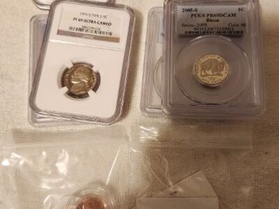 Super nice Coin collection rare cameo's, first strike, Buffalo nickels & 90% silver coins
