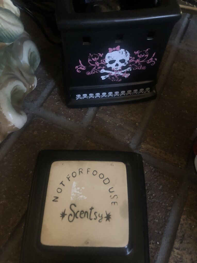 Skull Scentsy Beand Warmer