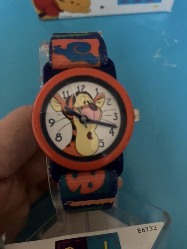 Vintage 1990 Disney TIMEX Tigger Watch
