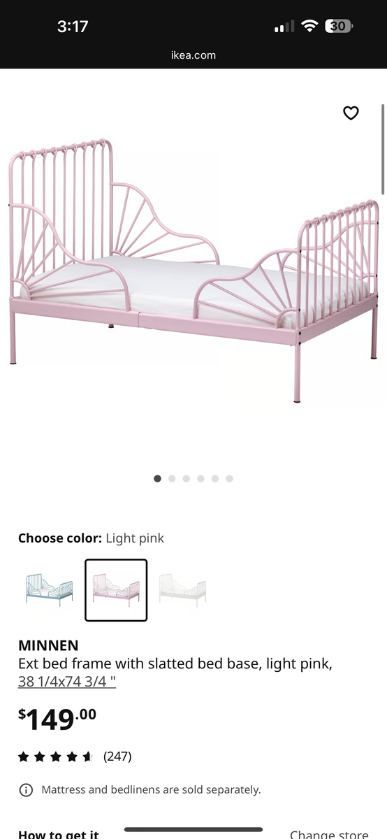IKEA toddler bed!
