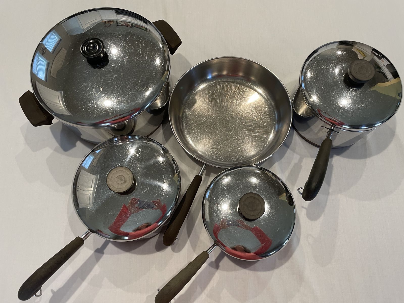 Vintage Revere Ware, Pots and Pans, Cookware