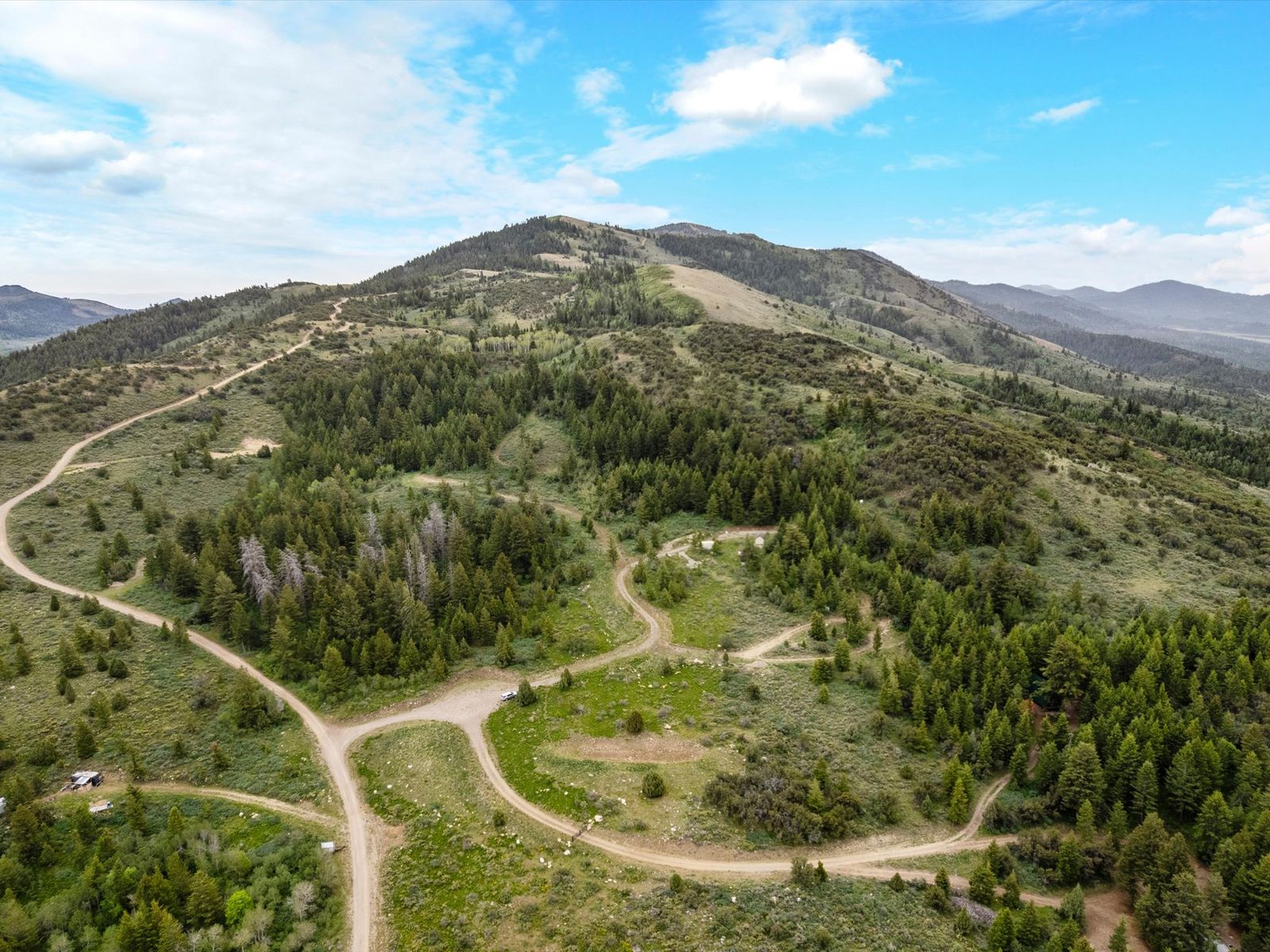 Gated 3.72 Acres with Septic, Multiple RV Sites, Trees, Views & Public Land Access Near Lava Hot Springs!