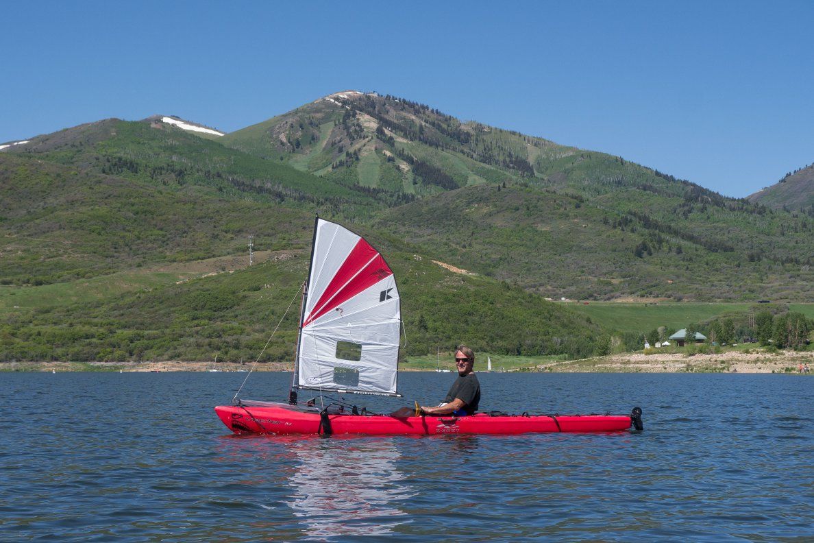 Necky Vector 14. / $700 will sail kit $400 with out