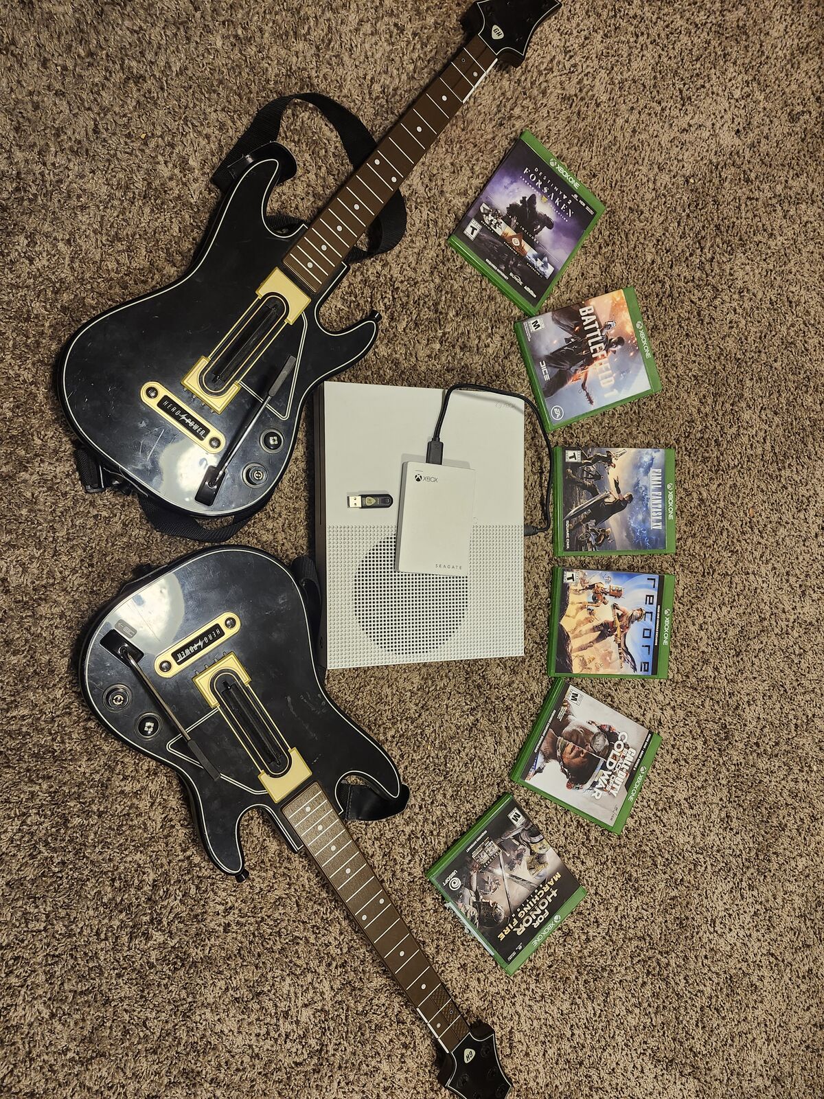 Xbox One Console, 1TB External Storage + 6 games