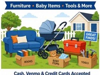 Yard/Garage Sale June 5th-6th 7am-2pm