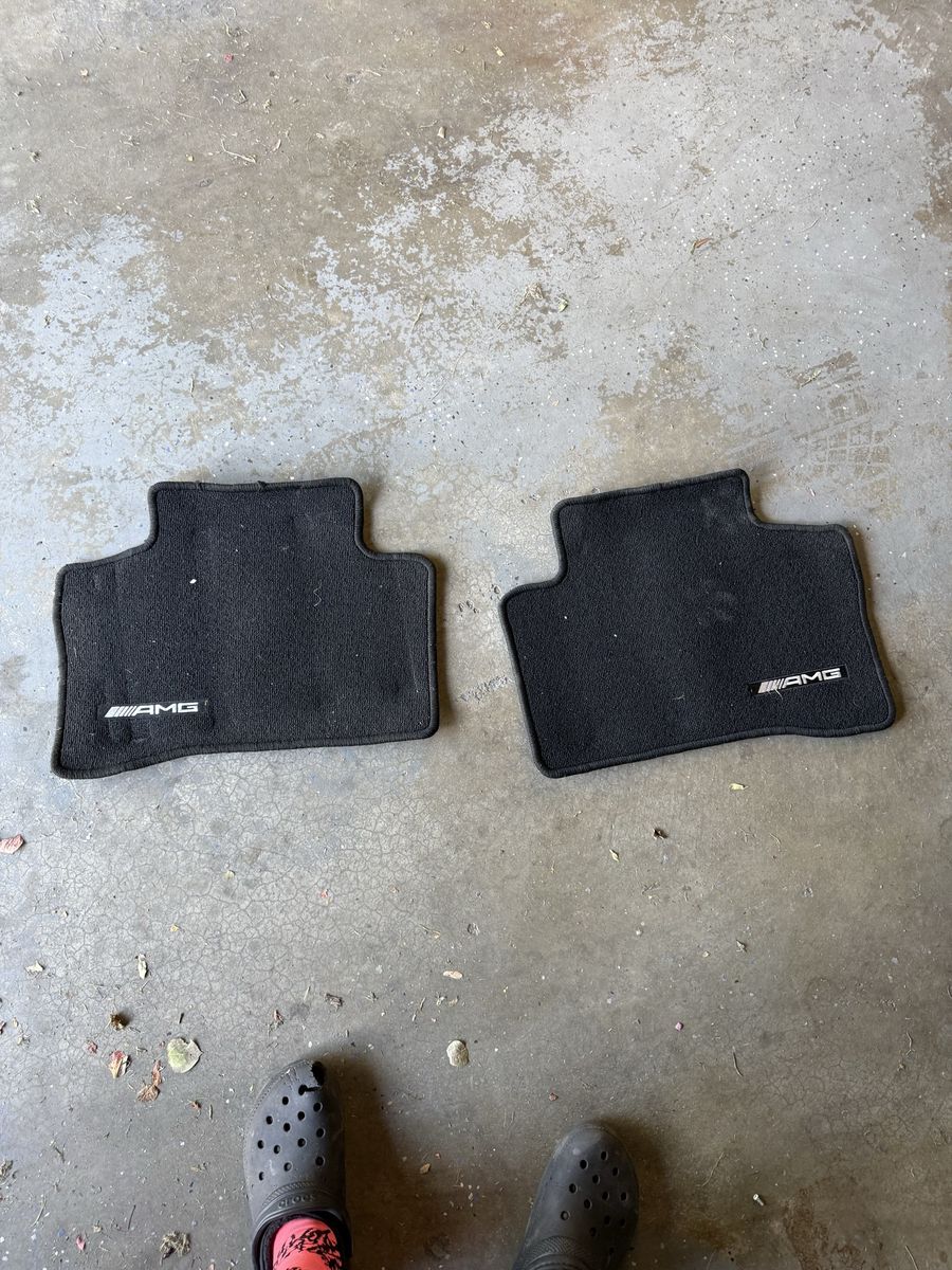 AMG Rear Floor Mats 