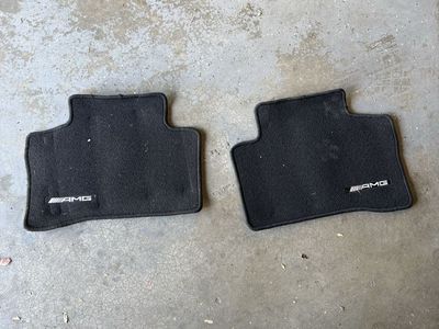 AMG Rear Floor Mats