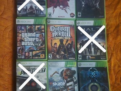 Xbox 360 games $10 each including Guitar Hero 3! Trades considered!
