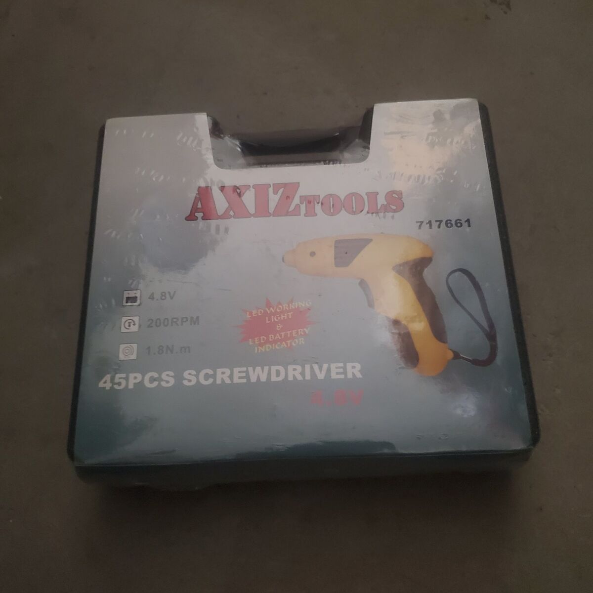 45-piece Screwdriver, 4.8 V