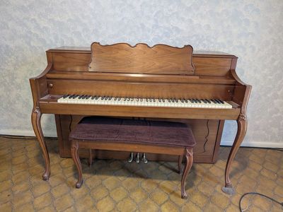 Gulbransen Upright Piano with Bench