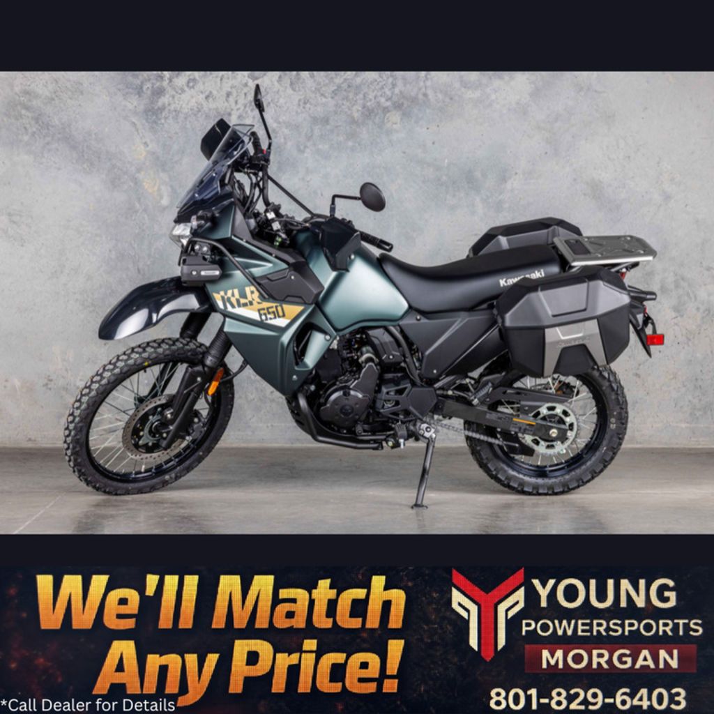 2026 Kawasaki KLR®650 Adventure ABS Cypher Beige
