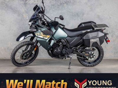 2026 Kawasaki KLR®650 Adventure ABS Cypher Beige