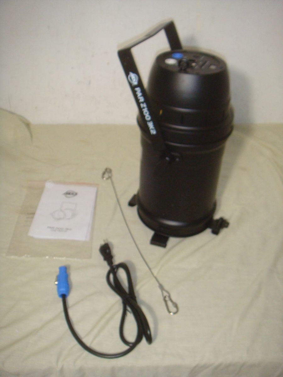 AMERICAN DJ PAR-Z100-3K2 WARM WHITE COB DMX LED STAGE PAR CAN STAGE LIGHT  (3000k, Black)