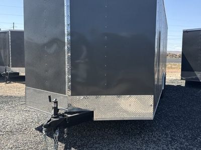 8.5x24 Wells Cargo Fast Trac Deluxe Enclosed Cargo Trailer - 7'6" Interior - 10K GVWR - Dovetail, Ramp Door