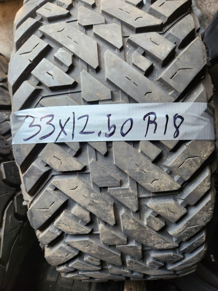 33x12.50r18 fuel gripper mt