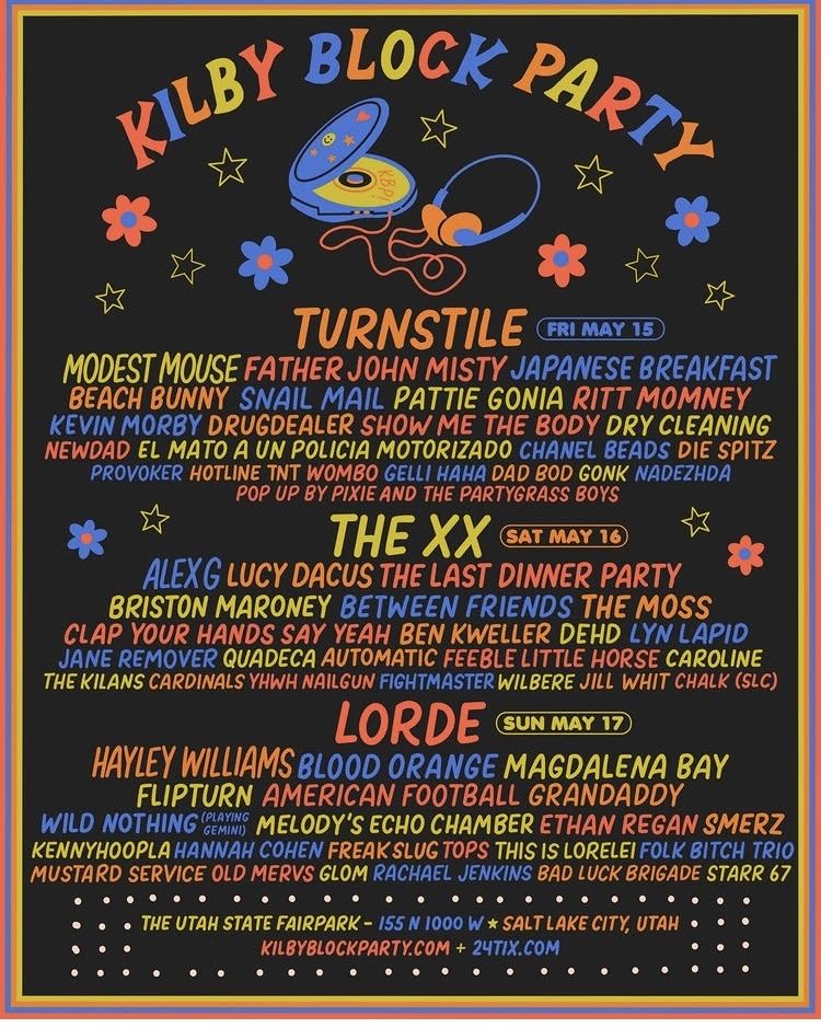 Kilby Block Party VIP 3 day passes (2 passes)