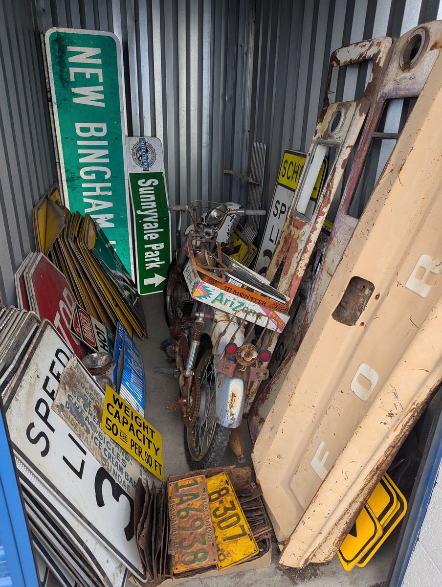 UPDATE - Spring Automotive/Petroliana Storage Unit Estate Sale