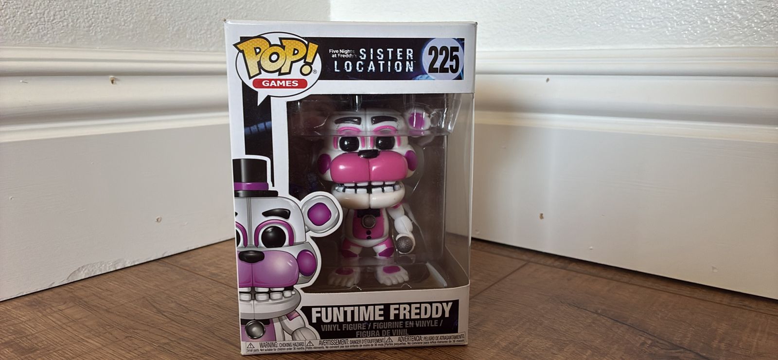 Funko Pop! Games Five Nights at Freddy's Sister Location Funtime Freddy #225