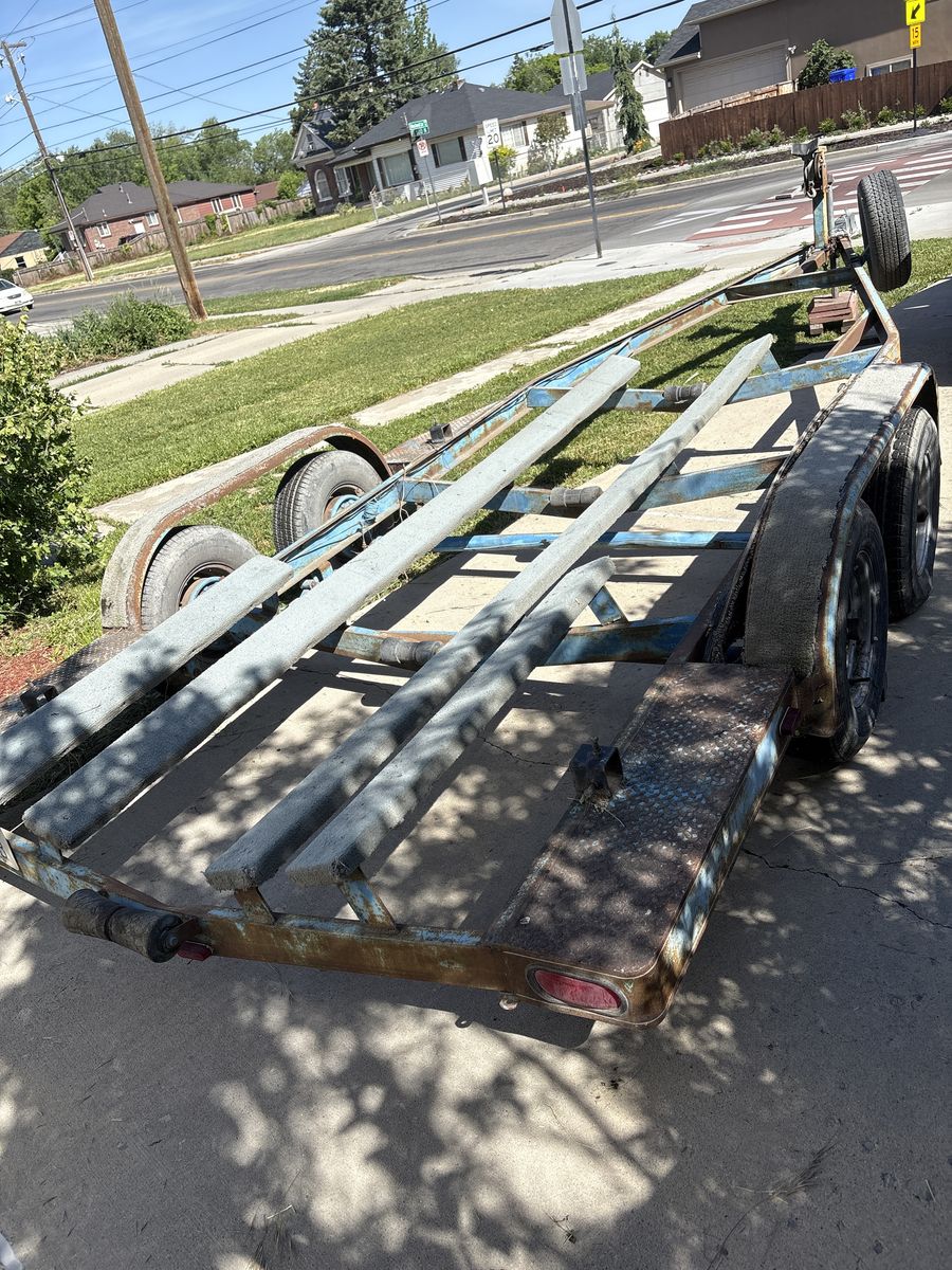 24 ft Double axle boat trailer