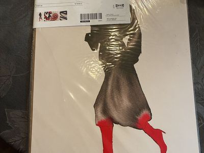 IKEA BILD Poster 31x41 cm (12¼ x 16¼ in) Woman in Red Boots Abstract Art Print
